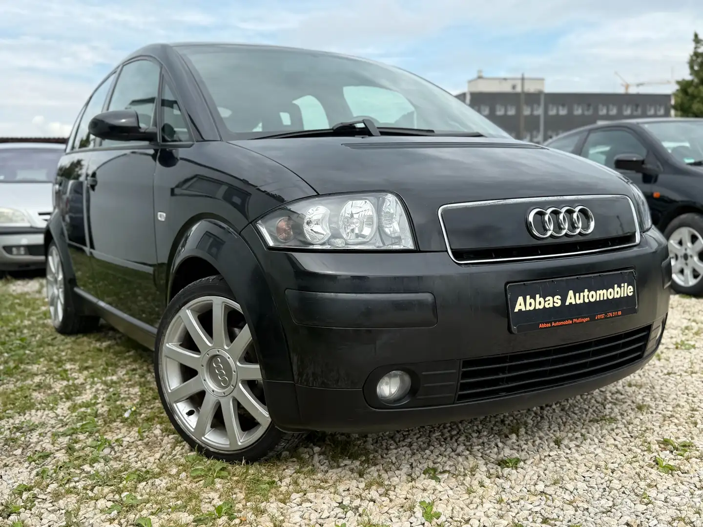 Audi A2 1.4 TDI, Panorama, Klimaautomatik Negro - 2