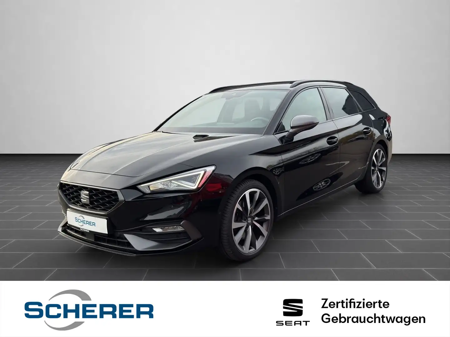 SEAT Leon Sportstourer 2.0 TDI FR DSG LED NAVI ACC KA Schwarz - 1