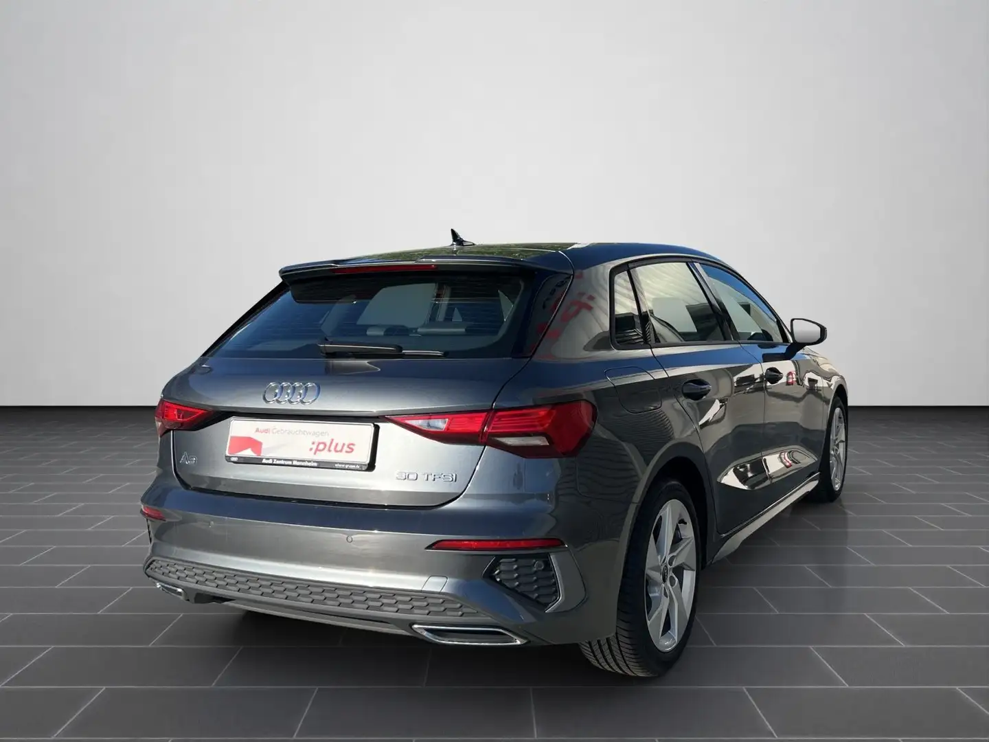 Audi A3 30 TFSI S tronic S LINE PANO NAVI P Grigio - 2