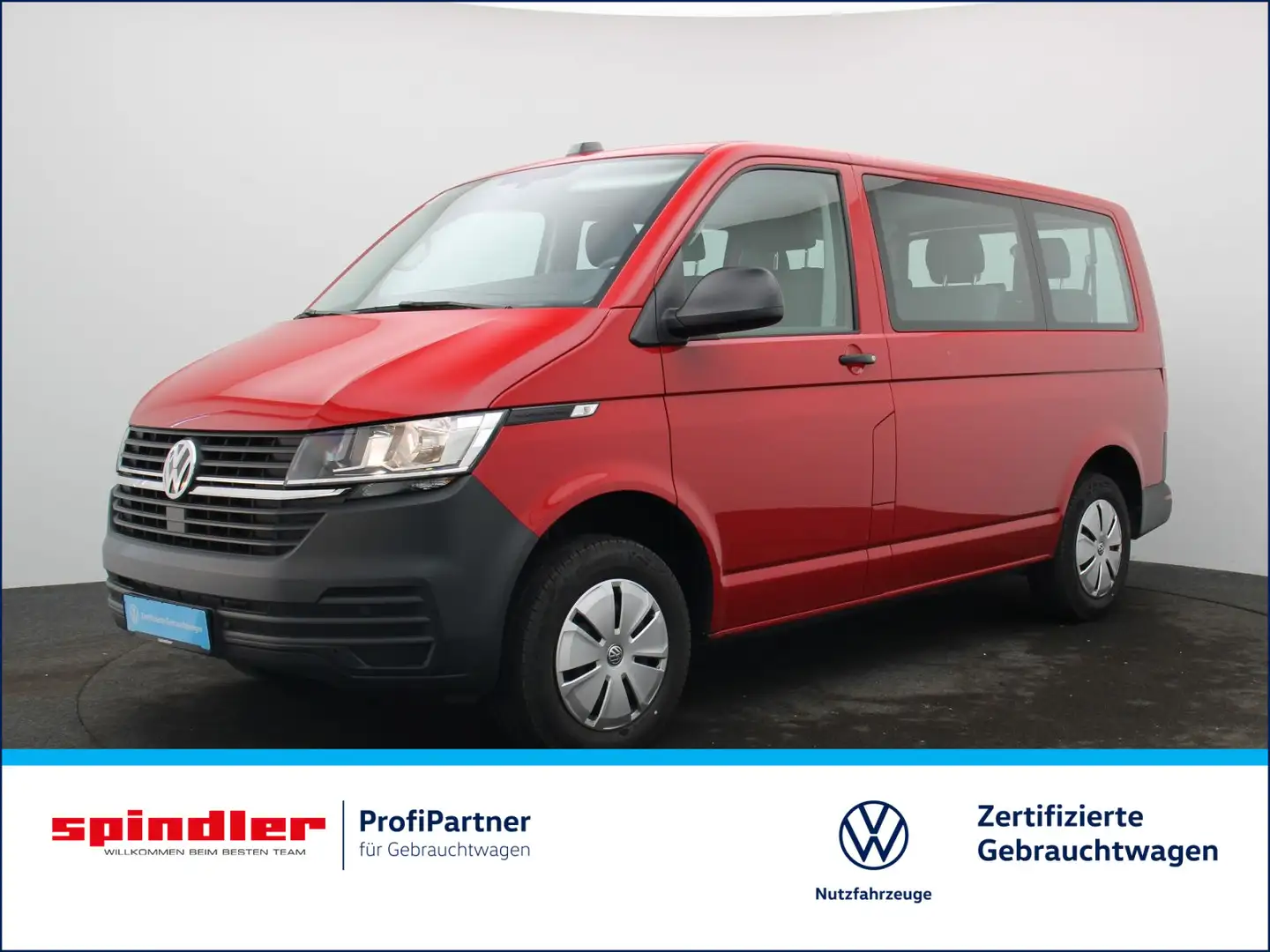 Volkswagen T6.1 Kombi 2.0 TDI / App-Connect, RFK, 9-Sitzer Roşu - 1