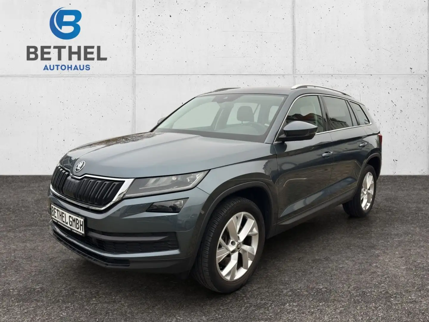 Skoda Kodiaq 2.0 TDI 4x4 Style Bluetooth Navi LED Klima Gris - 1