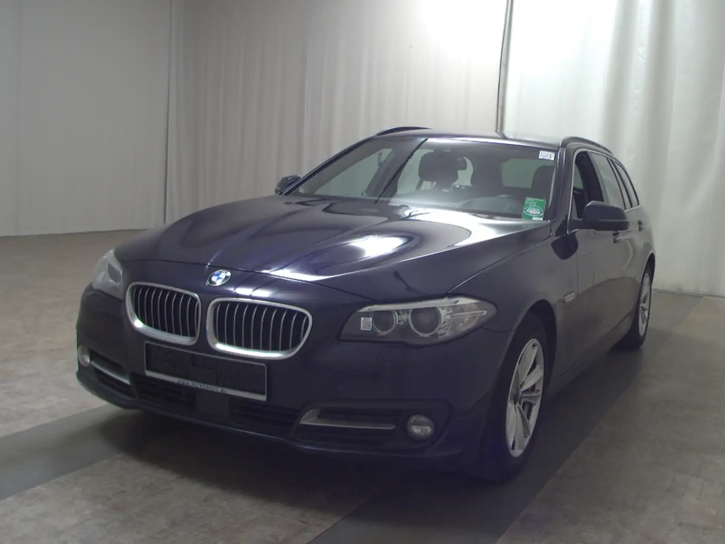BMW 525 dA Touring Navi HuD HiFi AHK ACC Xenon Blau - 2