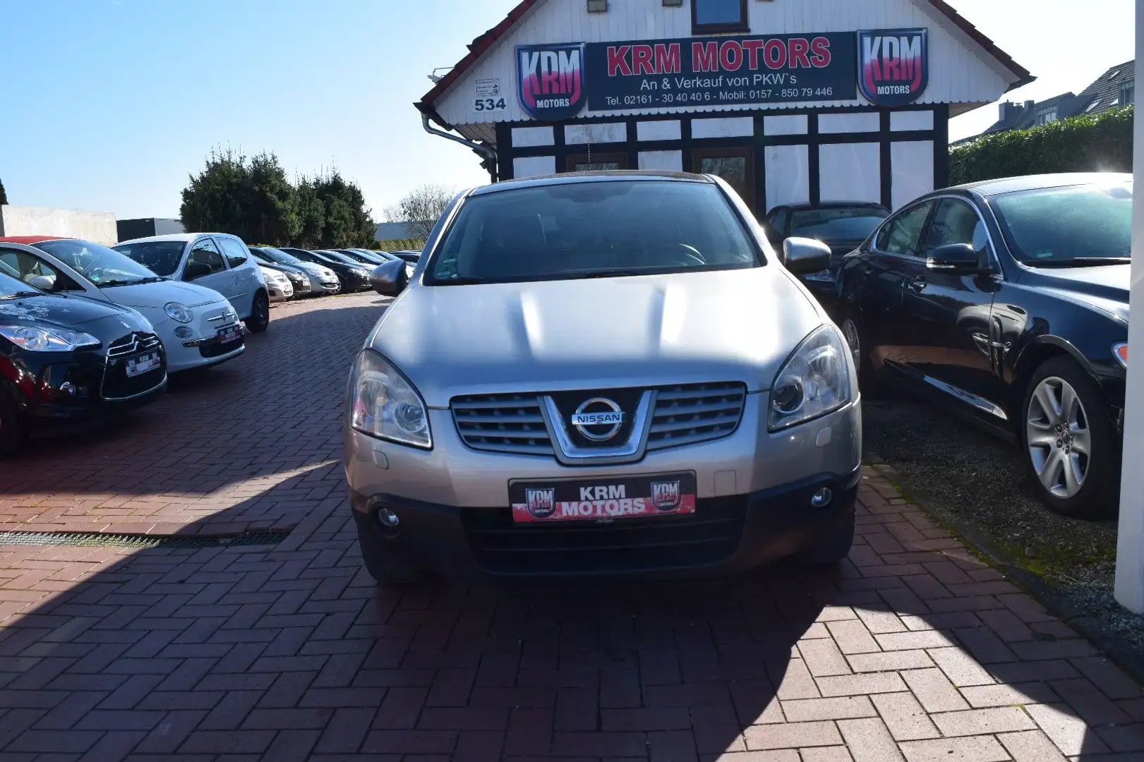Nissan Qashqai TÜV  NEU,AUTOMATIKGETRIEBE,PANORAMADACH Gris - 1
