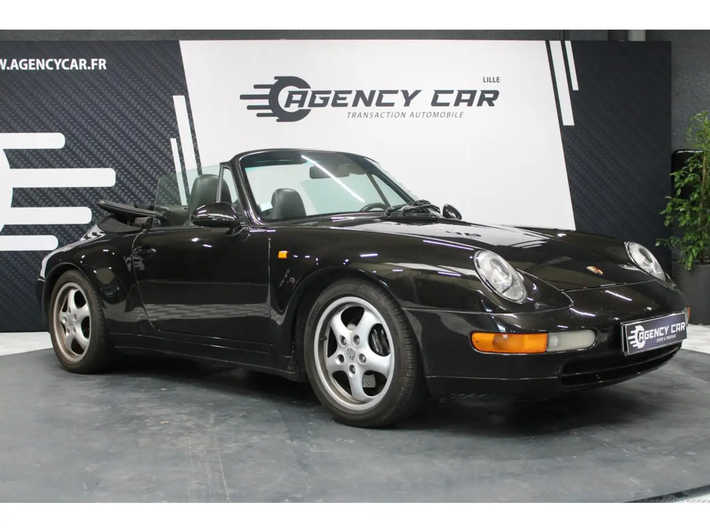 Porsche 911 Type 993 Cabriolet 3.6i 285cv Carrera aucun frais a prévoir! Schwarz - 2