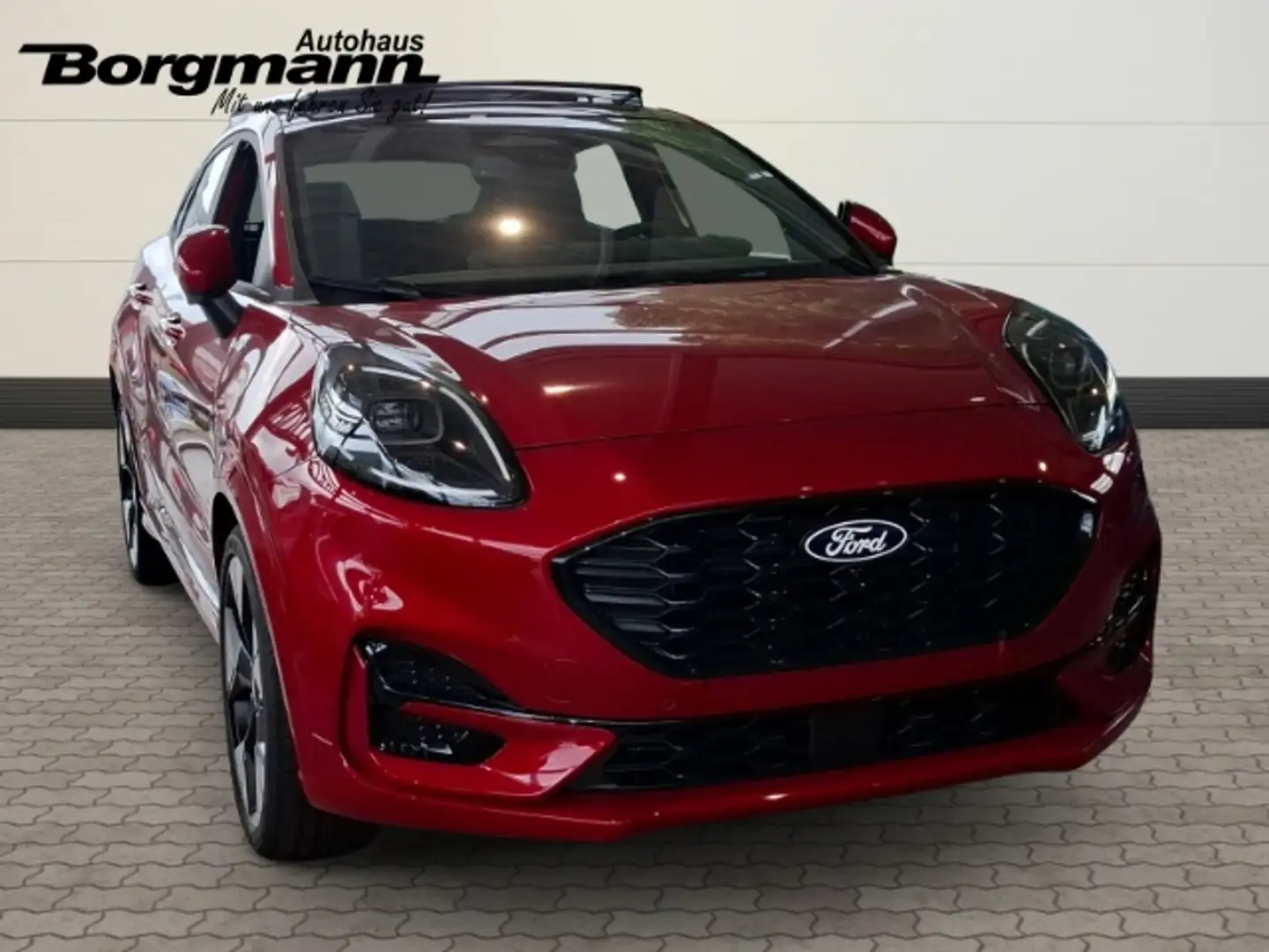Ford Puma ST-Line AUTOMATIK Mild Hybrid EU6e Panoramadach FA Kırmızı - 2
