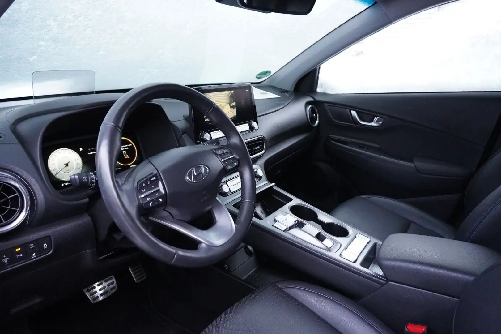 Hyundai KONA Prime W-pump Leder Belüft eSitze 4xSHZ Navi Bleu - 1