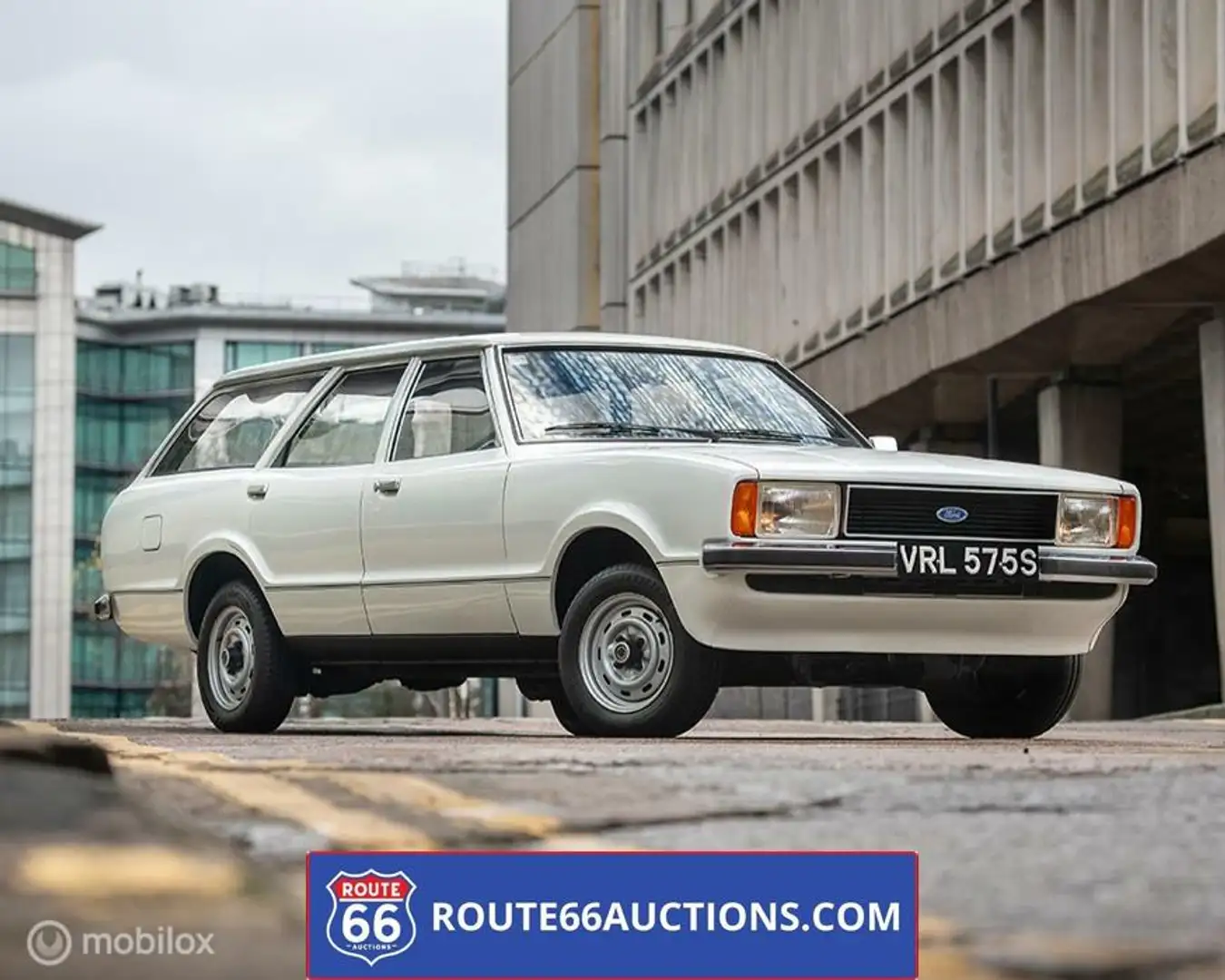Ford Cortina MK4 Estate - 1977 | Route 66 Auctions White - 1