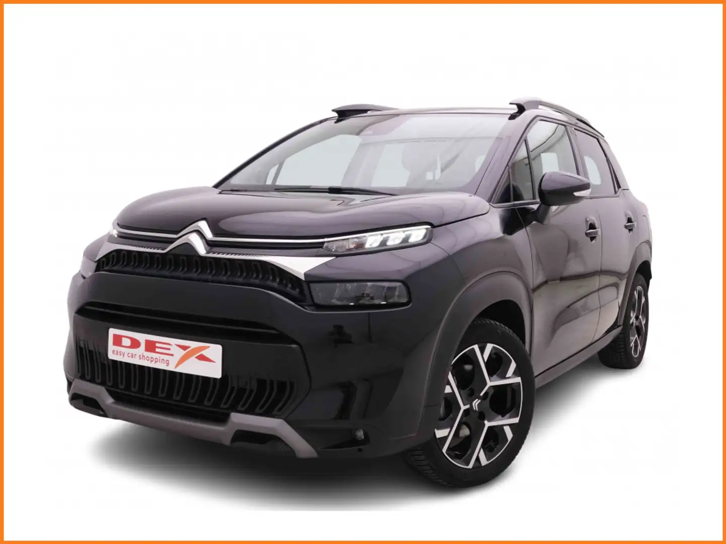 Citroen C3 Aircross 1.2 T 110 Shine Pack + Panoram + GPS + Alu17 Diamo Zwart - 1