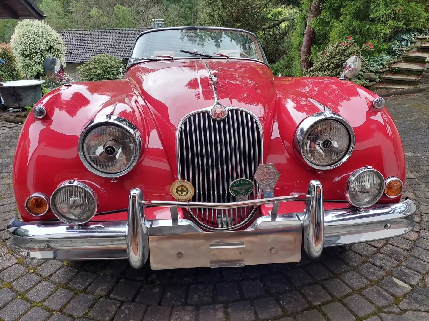 Jaguar XK 150 Červená - 1