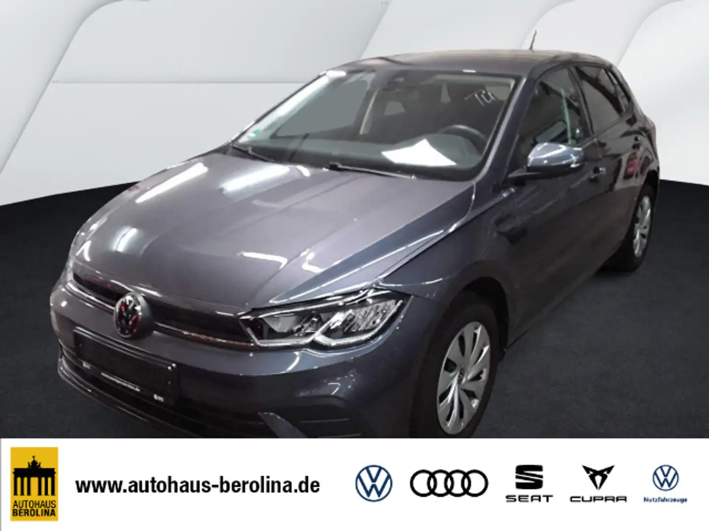 Volkswagen Polo 1.0 TSI Life *ACC*NAV*SHZ*PDC*App-Connect* Grau - 1
