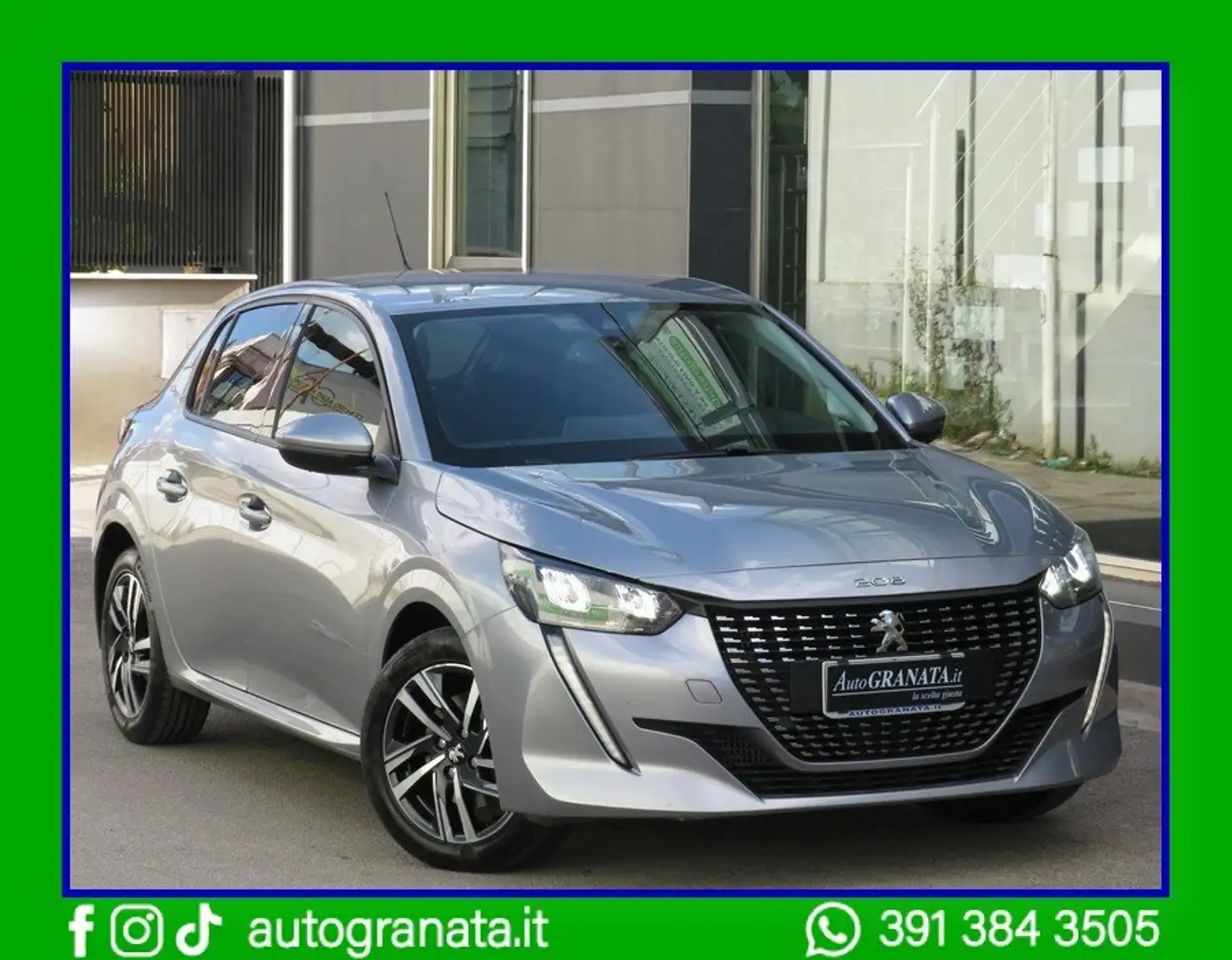 Peugeot 208 1.5 BlueHdi AllurePack 102CV 5p. S&S/Retroc. Gris - 2