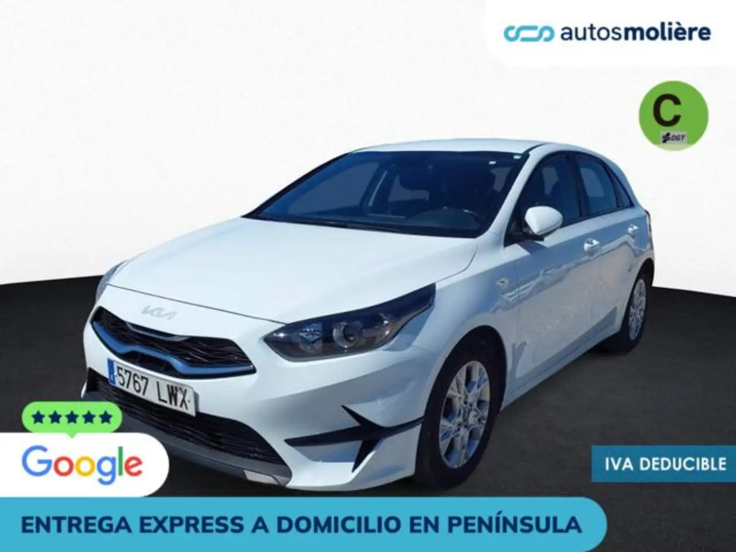 Kia Ceed / cee'd 1.0 T-GDI Eco-Dynamics Concept 100 Blanc - 1