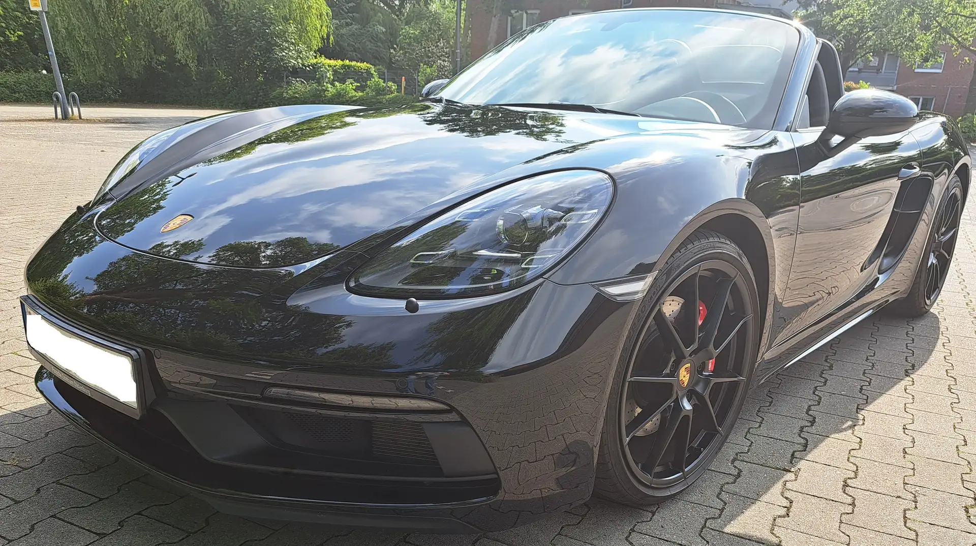 Porsche Boxster Boxster GTS 4.0 PDK GTS-Ausstattung 18fach E-Sitze Schwarz - 1