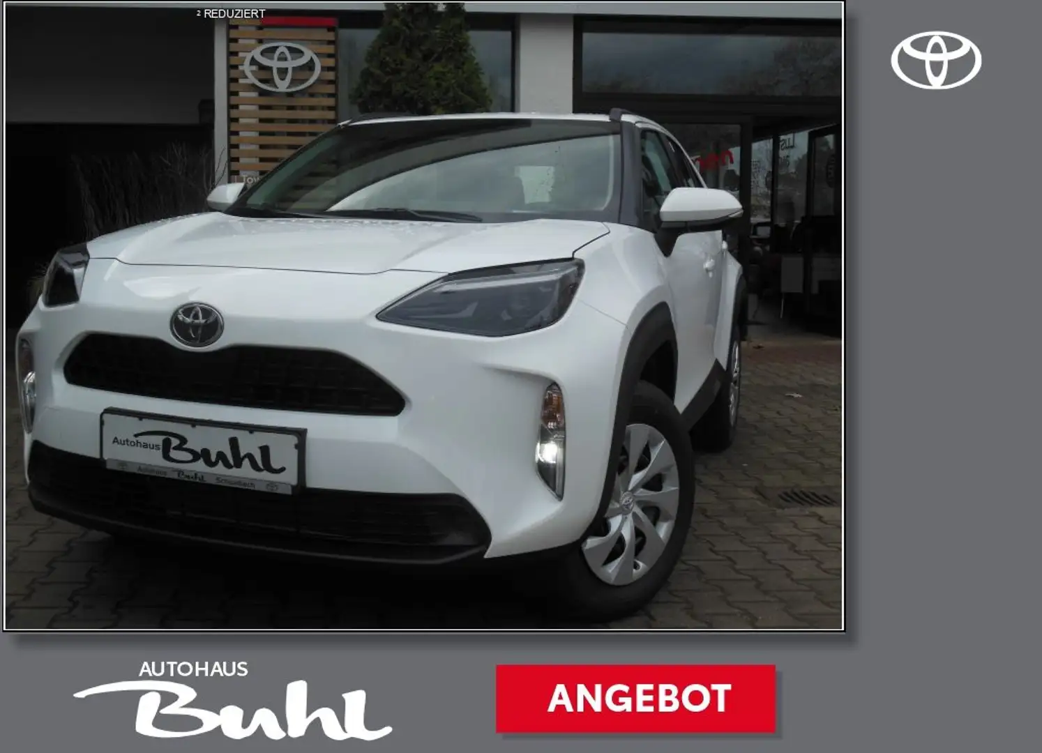 Toyota Yaris Cross Hybrid 116 1.5 VVT-i Buhl-Edition* 1,99% m. Sitzhe Weiß - 1
