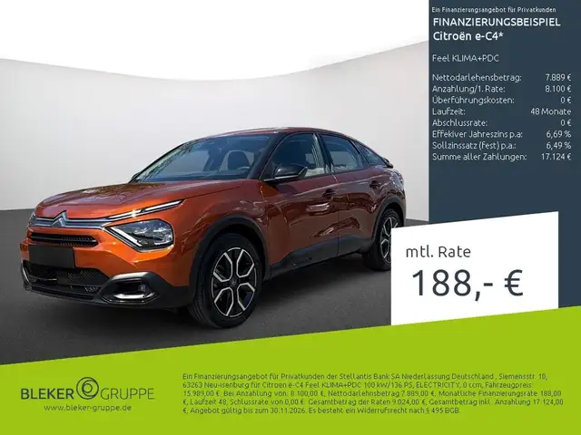 Citroen C4 Feel KLIMA+PDC