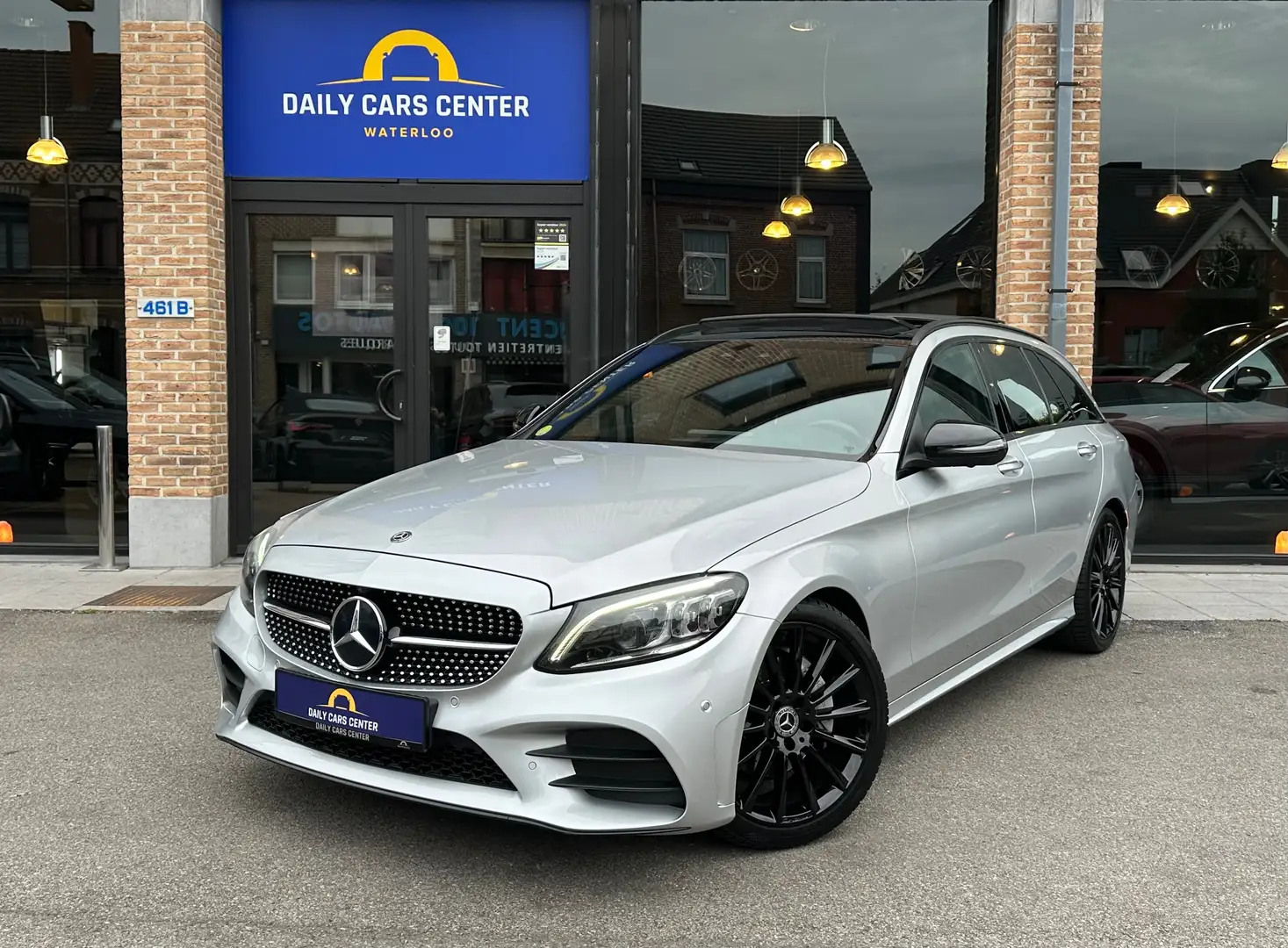 Mercedes-Benz C 200 AMG Pack I Pano I 360 I Full LED I Hud I Burmester Grau - 1