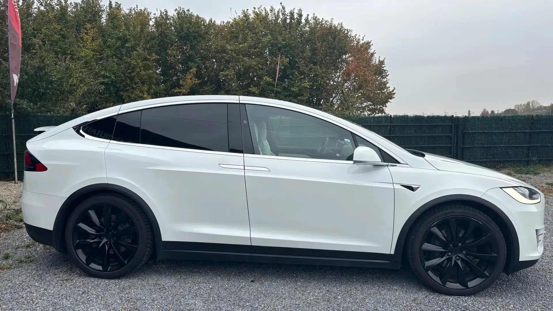 Tesla Model X Model X 87 kWh Dual Motor Long Range Blanc - 2