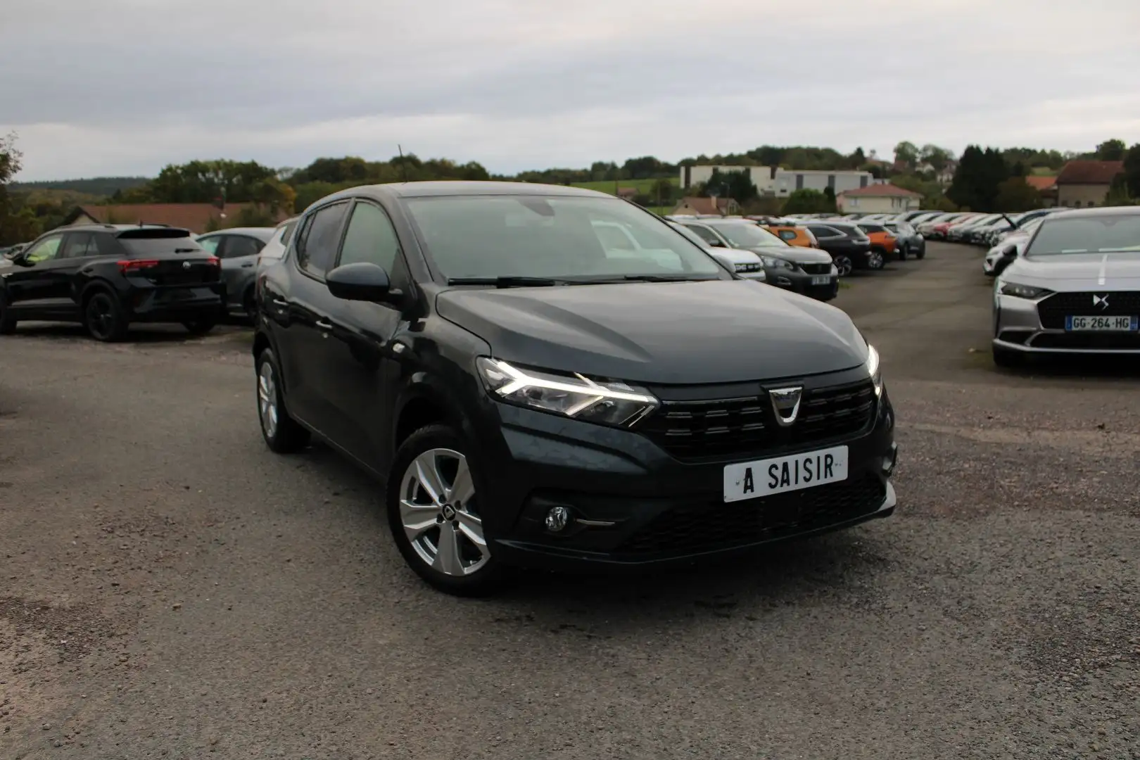 Dacia Sandero CONFORT 90 CV TCE TURBO BV.6 CAMÉRA GPS USB BLUETOOTH RÉGULATEUR CLIM AUTO Grijs - 1