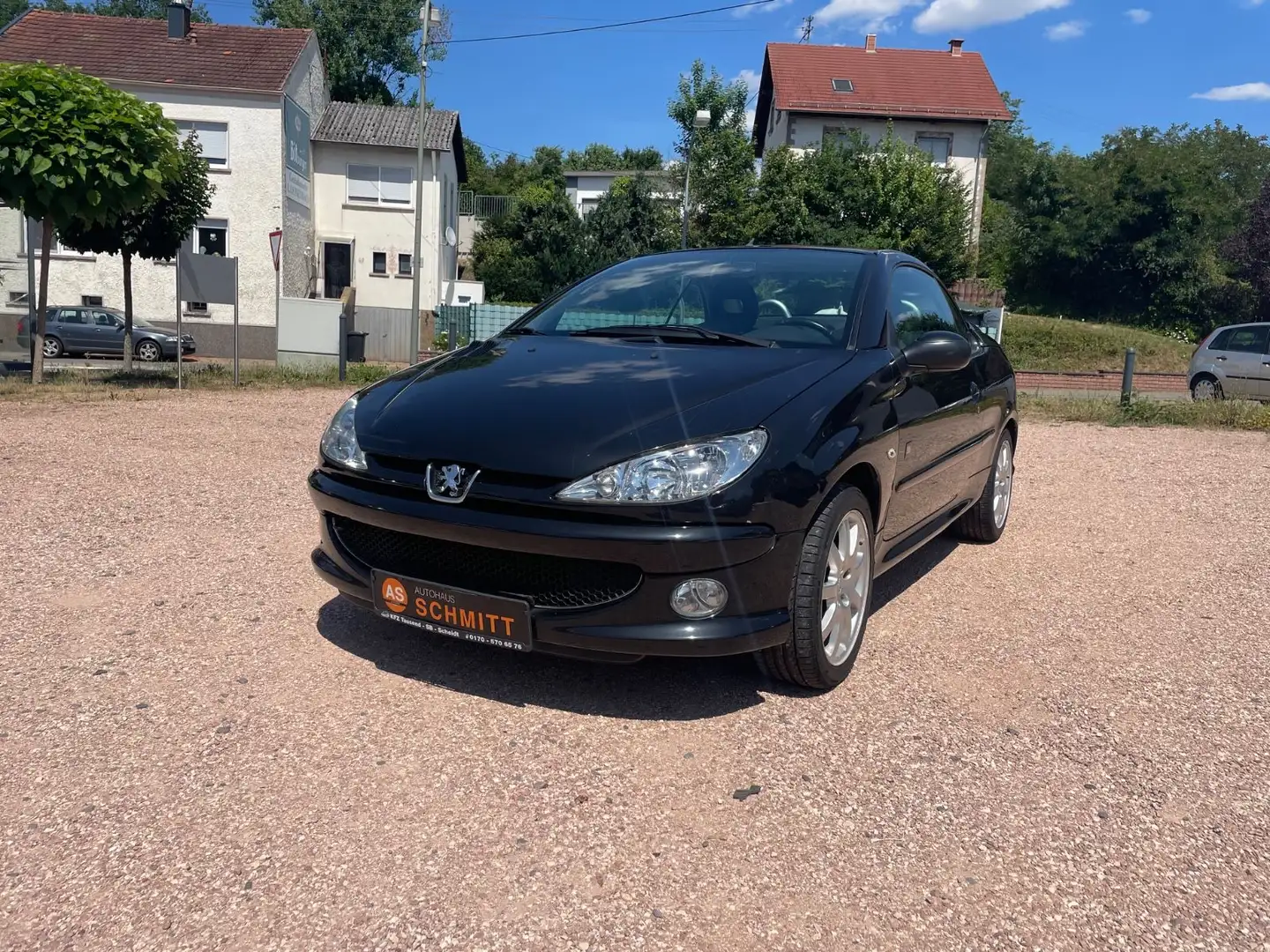 Peugeot 206 Cabriolet CC JBL TÜV 11.2025 Schwarz - 1