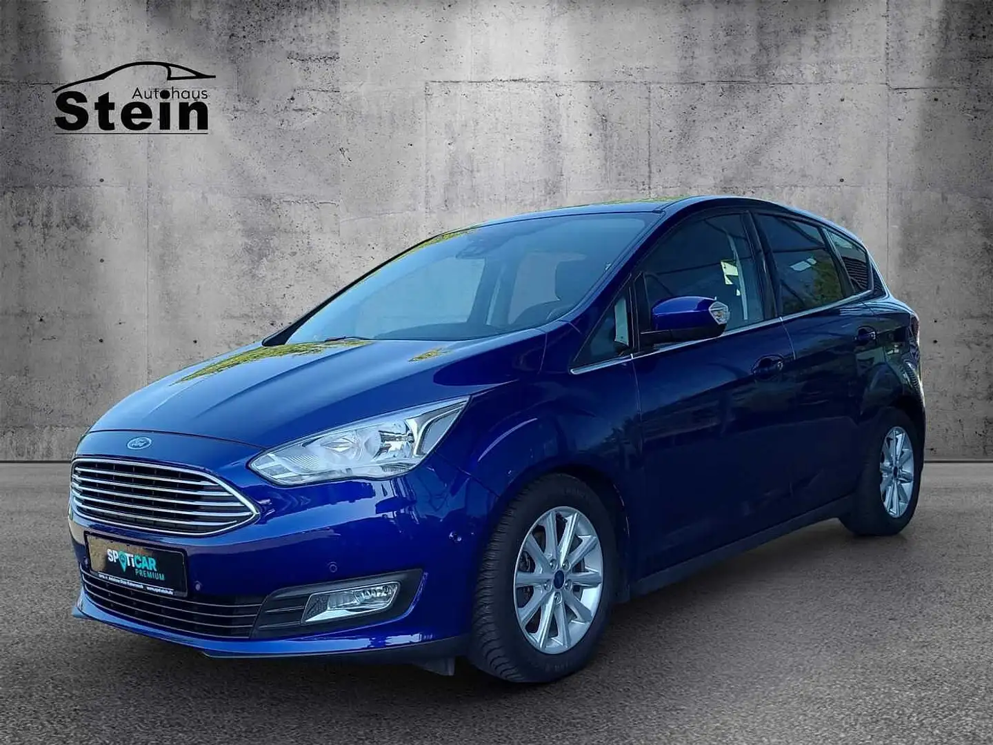 Ford C-Max Titanium 1,0 EcoBoost 92 kW Navi,Alu,Klima,SH,LH,P Blau - 2