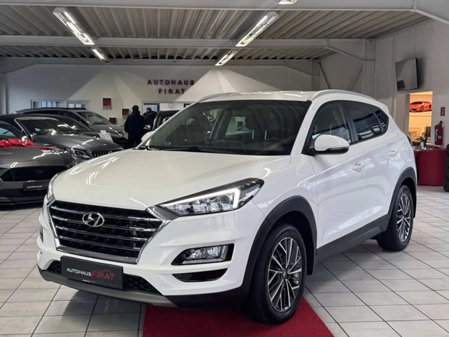 Hyundai TUCSON Tucson 1.6 CRDi DCT Style 2WD °Navi°CarPlay°I H Blanc - 2