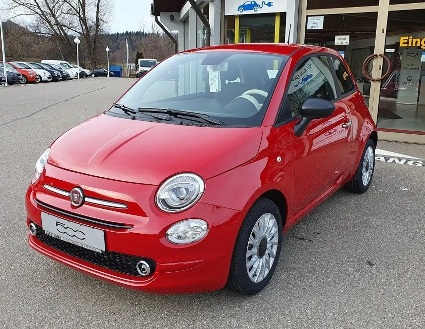 Fiat 500 1.0 Hybrid - Komfort Paket - Aluräder Rood - 1