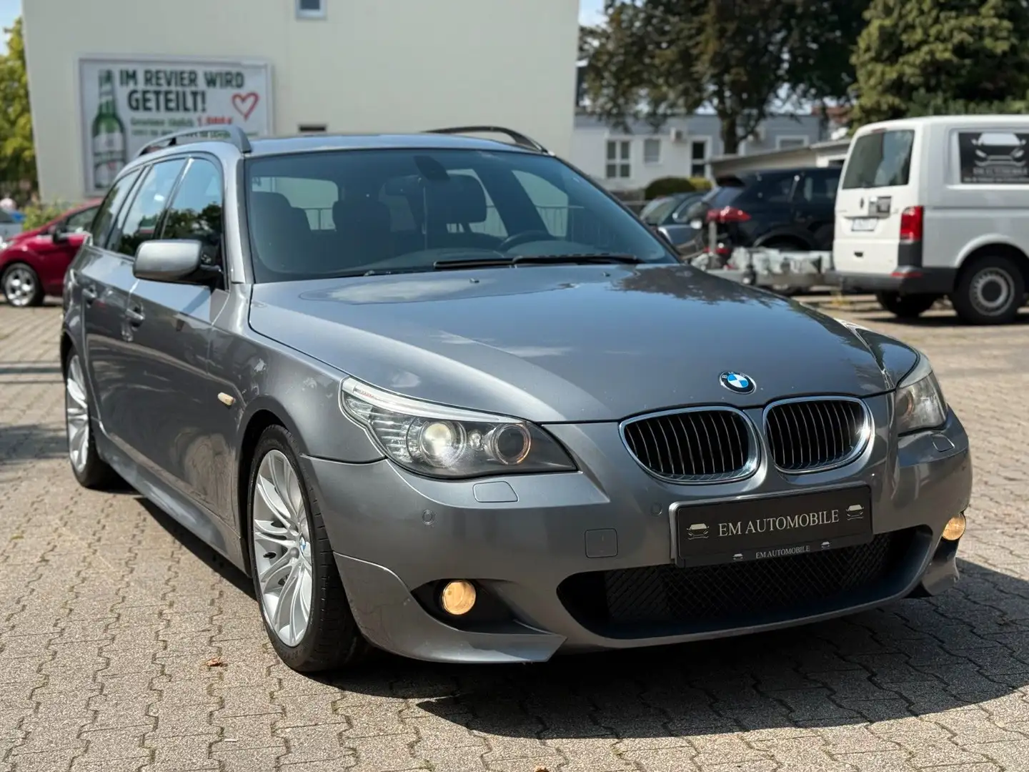 BMW 525 d*197Ps*M Paket ab Werk*8fach*Pano*Ins*HuNEU* Grau - 1