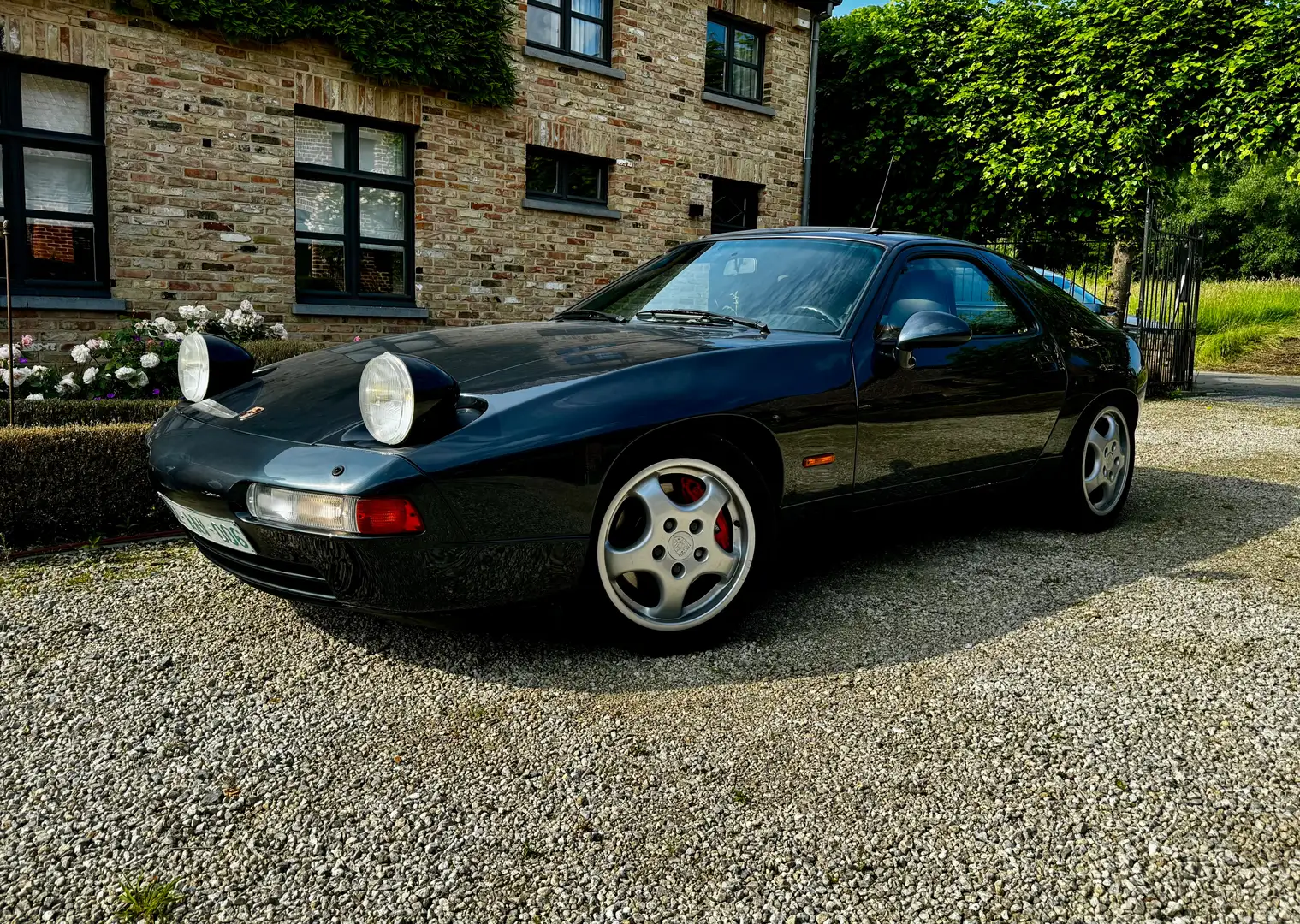 Porsche 928 5.4 GTS -OLDTIMER - BELG WAGEN - HISTORIEK - TOP ! Blauw - 2