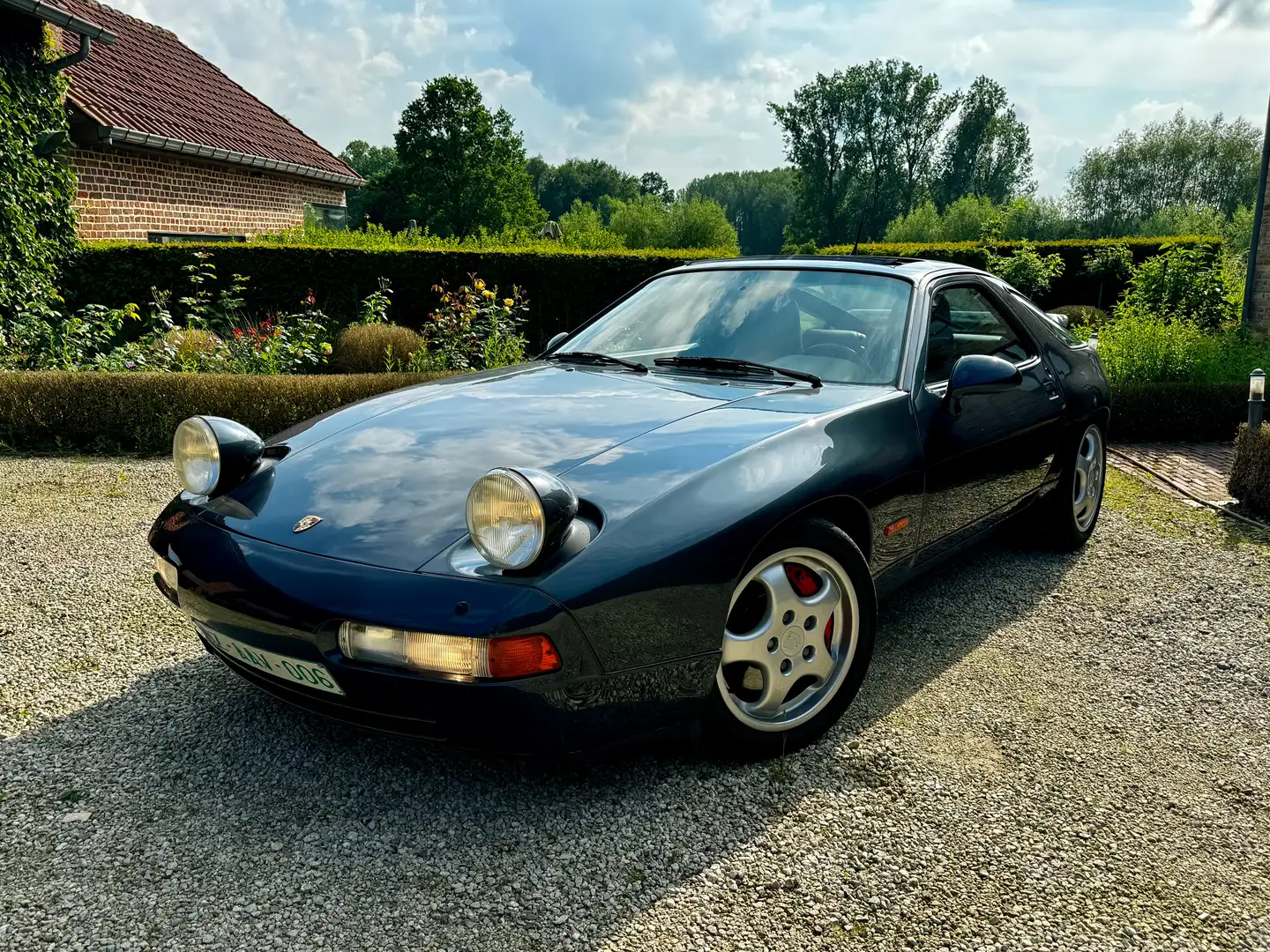 Porsche 928 5.4 GTS -OLDTIMER - BELG WAGEN - HISTORIEK - TOP ! Blauw - 1