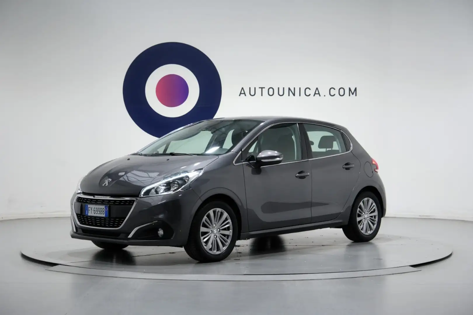 Peugeot 208 BENZINA PURETECH 82CV ALLURE STOP&START 5 PORTE Grigio - 1