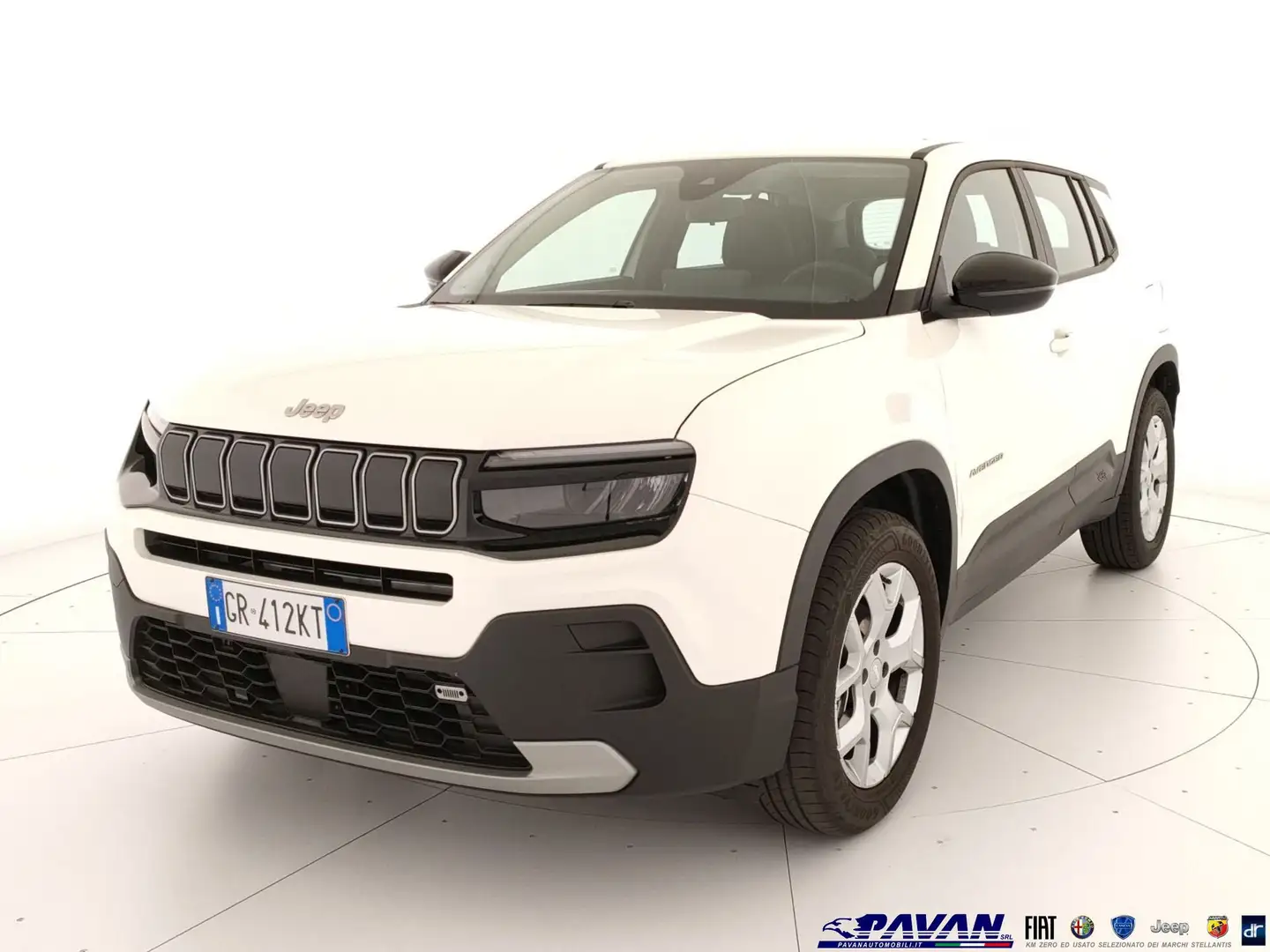 Jeep Avenger 1.2 Turbo 100 CV Altitude Blanc - 1