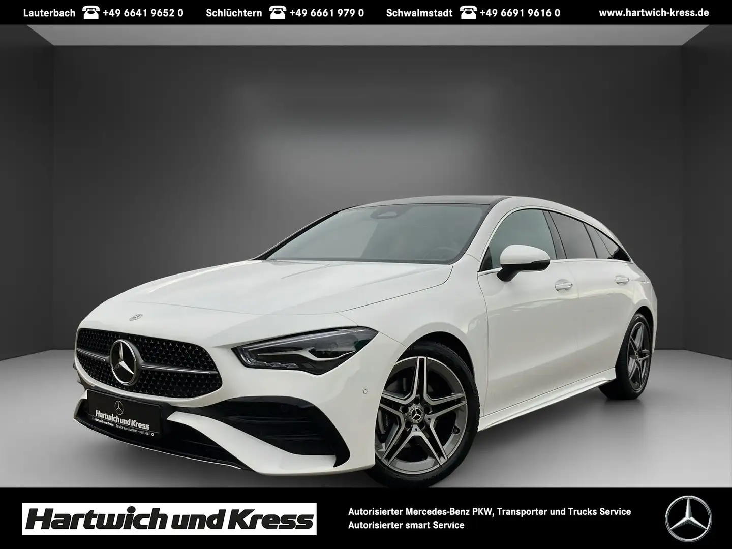Mercedes-Benz CLA 180 CLA 180 SB AMG Line+Pano+Totwinkel+Kamera+Ambiente+ Weiß - 1