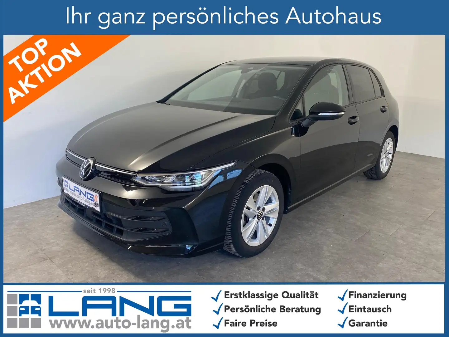 Volkswagen Golf VIII 1.5 TSI Life LED*ACC*SITZHEIZUNG 110 kW (1... Schwarz - 1