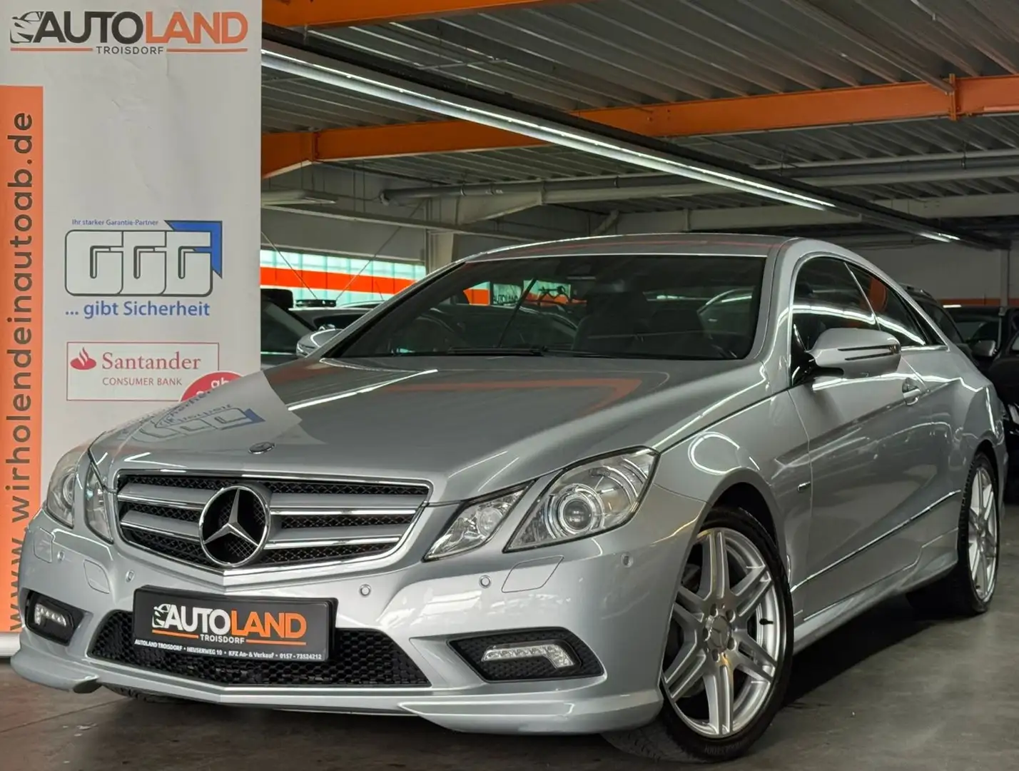Mercedes-Benz E 350 Coupe E 350 BE*2.HAND*AMG PAKET*XENON*AUTO Argent - 2