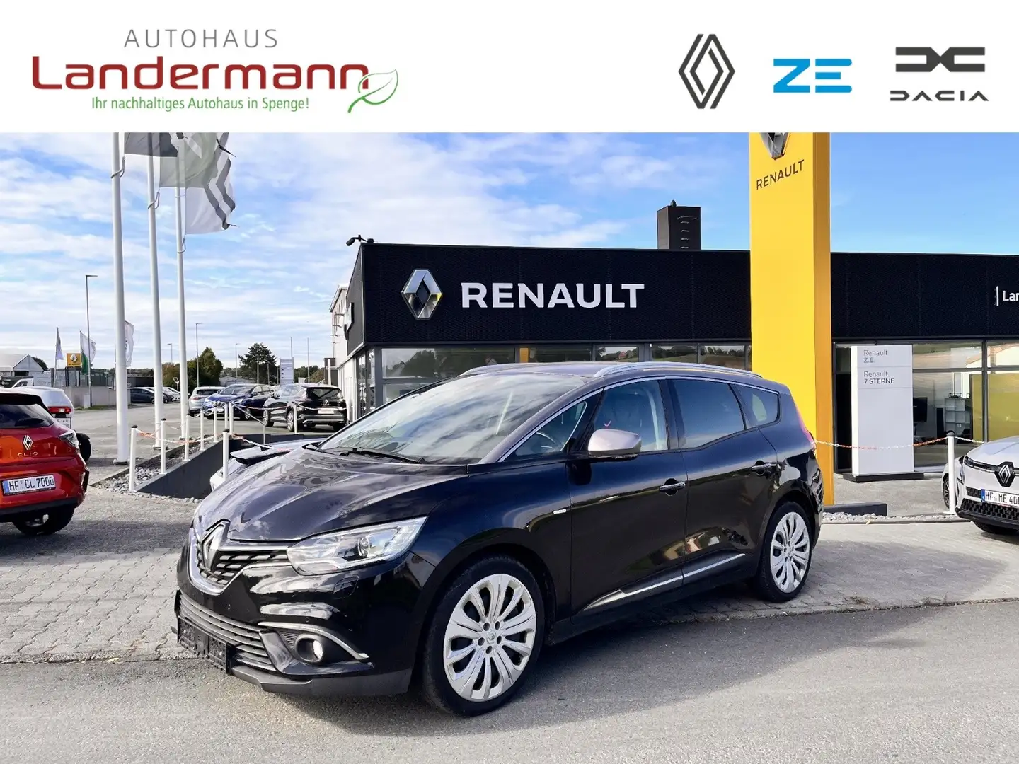 Renault Grand Scenic BOSE TCE 160 EDC SITZH+NAVI+PDC Schwarz - 1
