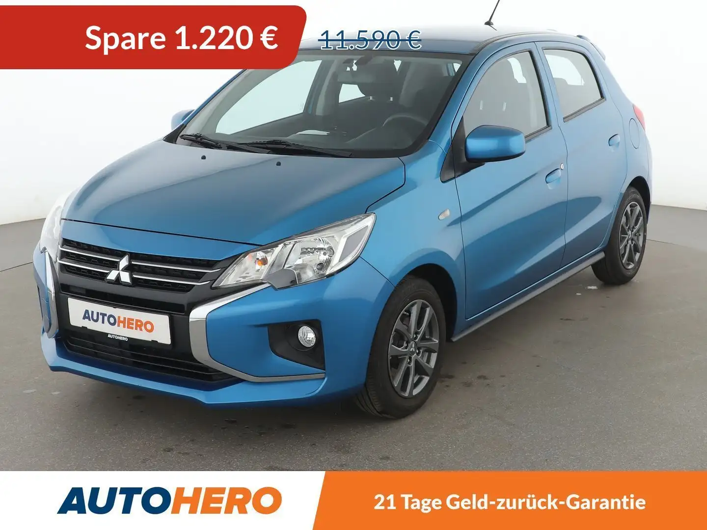 Mitsubishi Space Star 1.2 Spirit*KLIMA*GARANTIE* Blau - 1