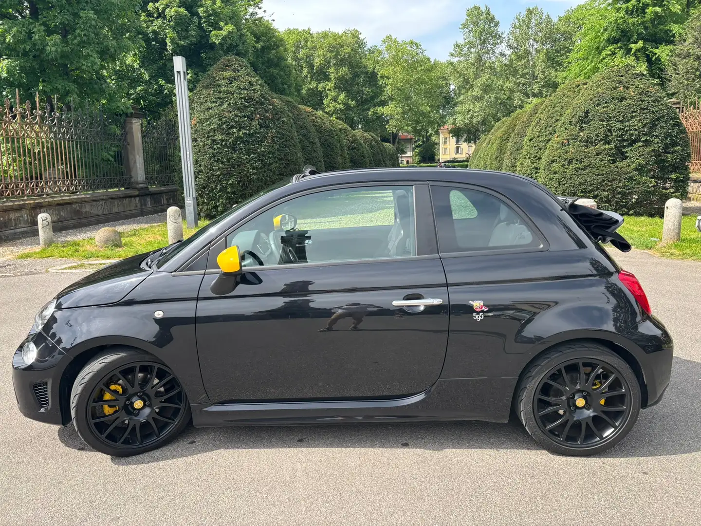 Abarth 595C 595C 1.4 t-jet Pista 160cv my18 Negru - 1