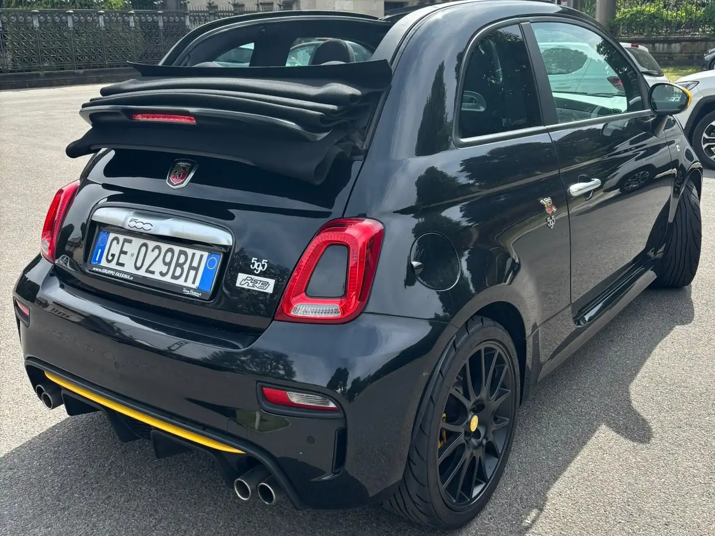 Abarth 595C 595C 1.4 t-jet Pista 160cv my18 Negro - 2