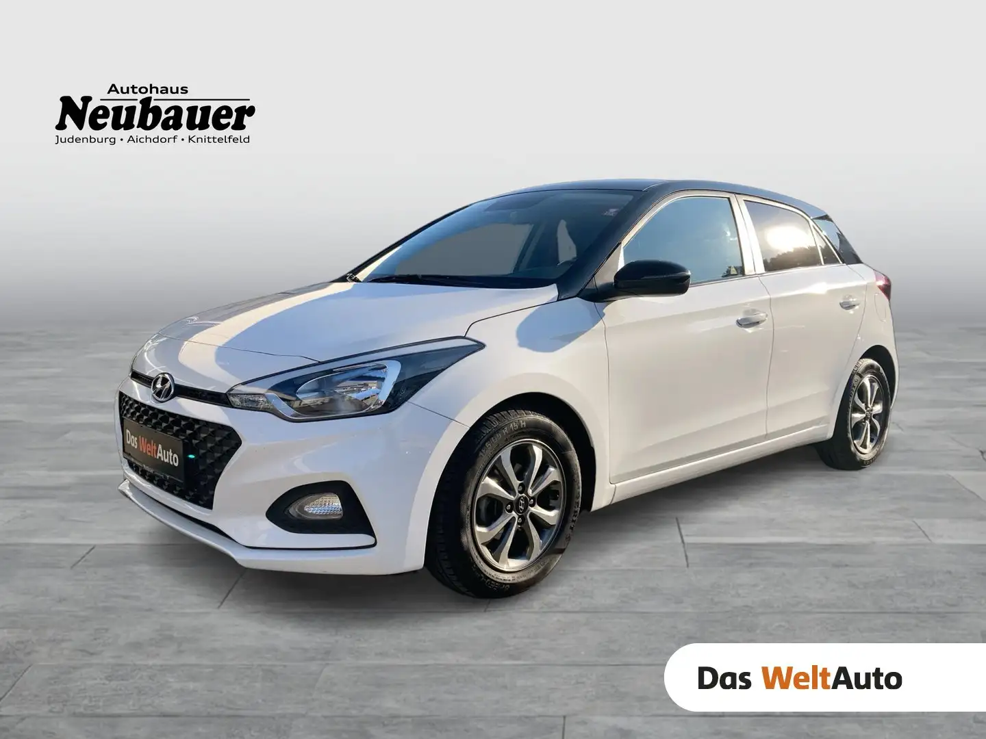 Hyundai i20 Level 2 Plus Black Roof Weiß - 1