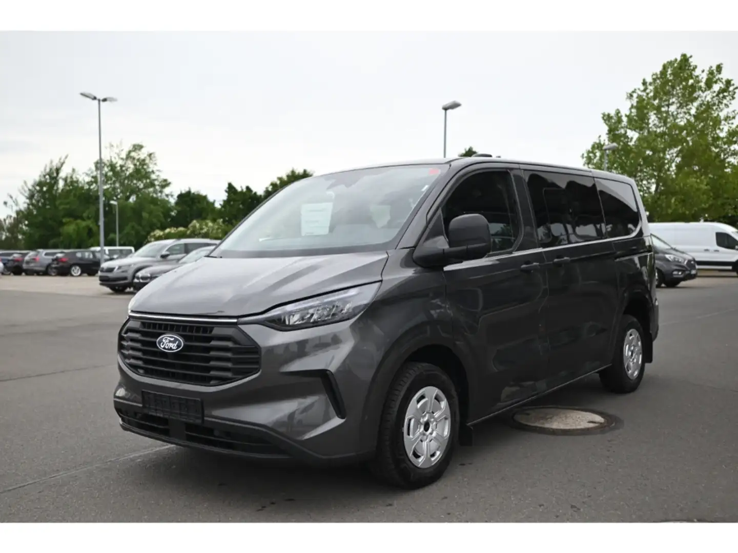 Ford Transit Custom 8Sitze 2.0 AHK Navi LED Klimaautom DAB Sitzhz. Grau - 1