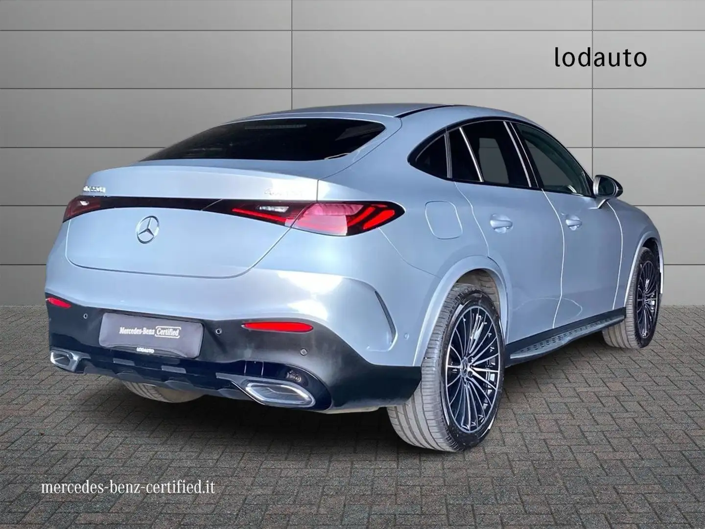 Mercedes-Benz GLC 220 GLC 220 d 4Matic Mild hybrid Coupé AMG Line Advan Argento - 2