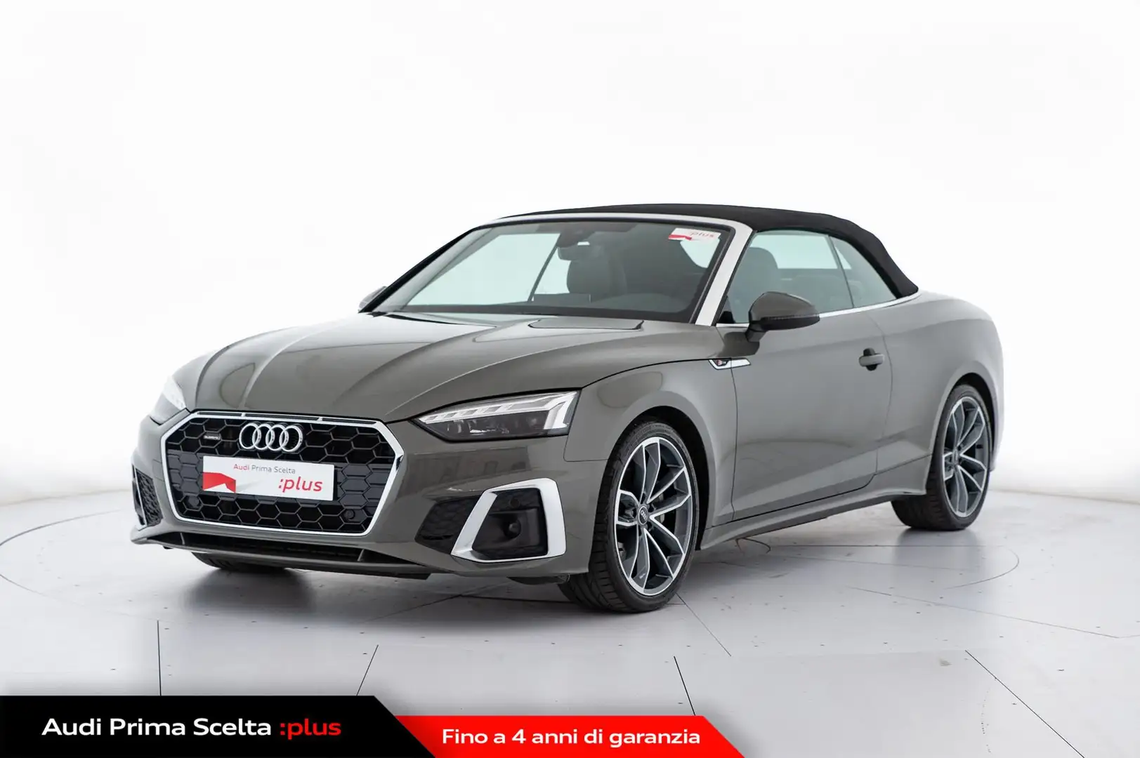 Audi A5 Cabrio 40 TDI quattro S tronic S line edition Grigio - 1