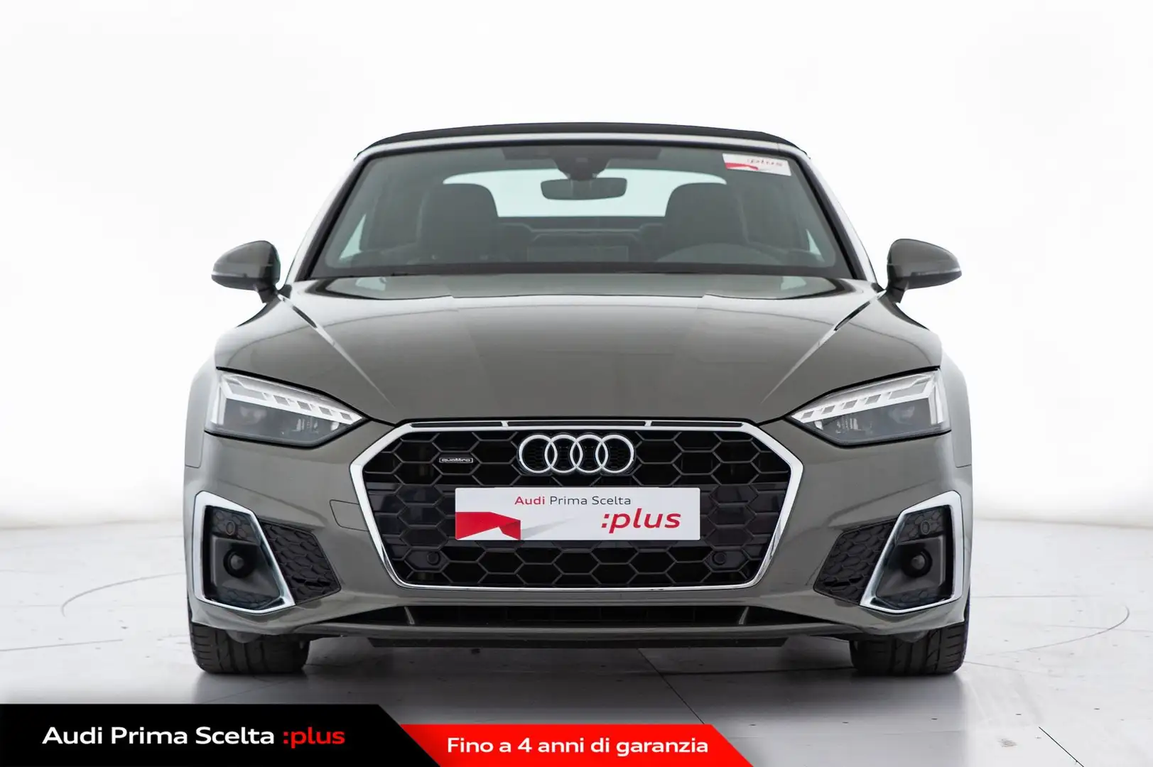 Audi A5 Cabrio 40 TDI quattro S tronic S line edition Grigio - 2