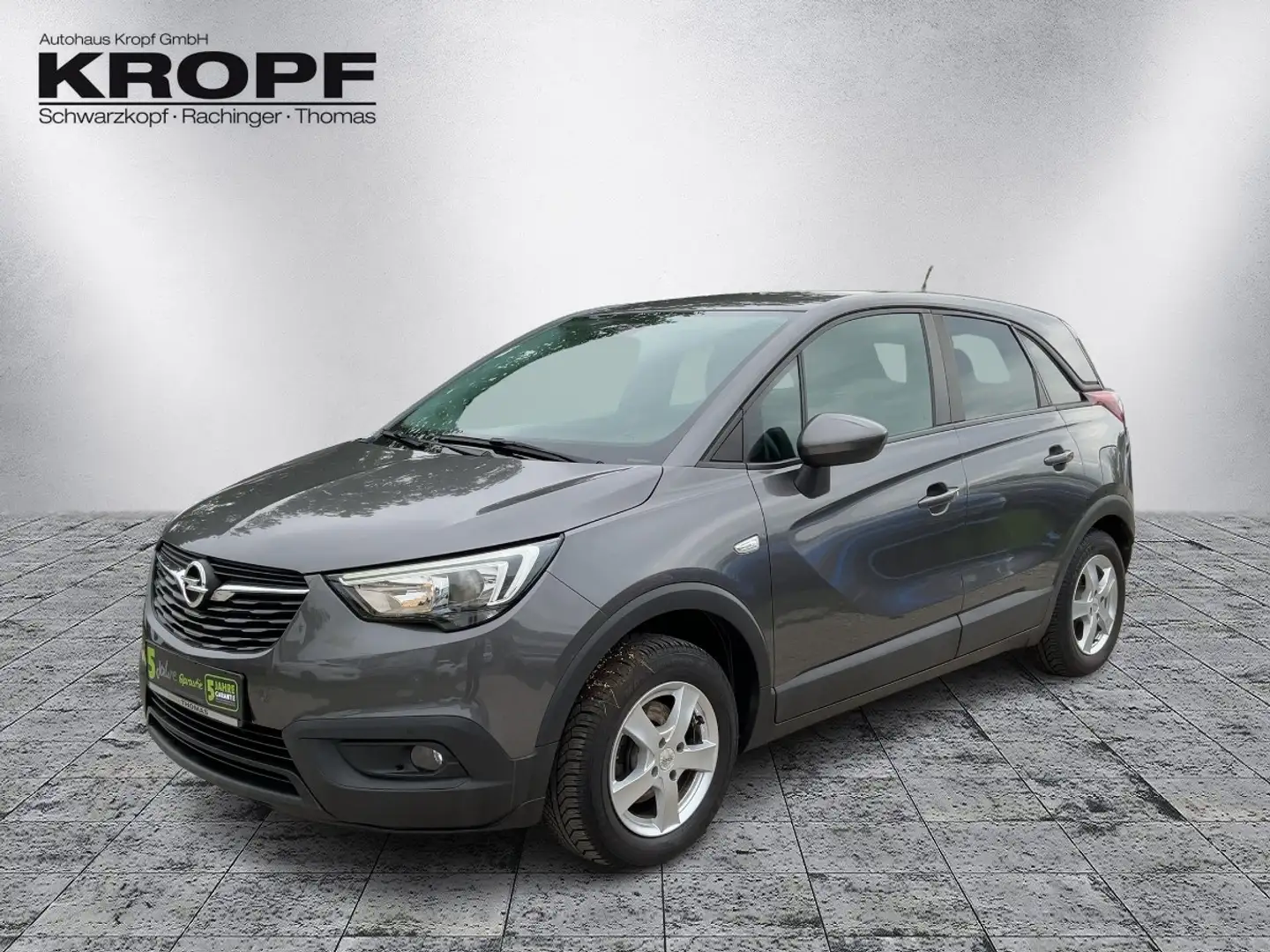 Opel Crossland 1.2 T Edition FIN ab 2,99%SHZ+Kam.+LM Grau - 2