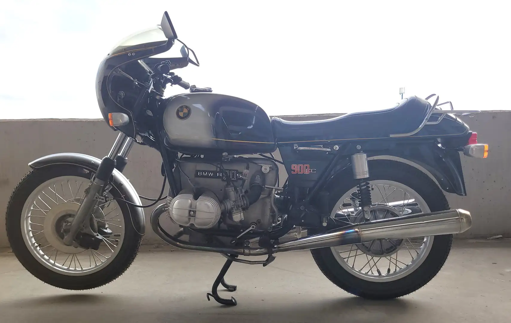 BMW R 90 S Oldtimer Gris - 1