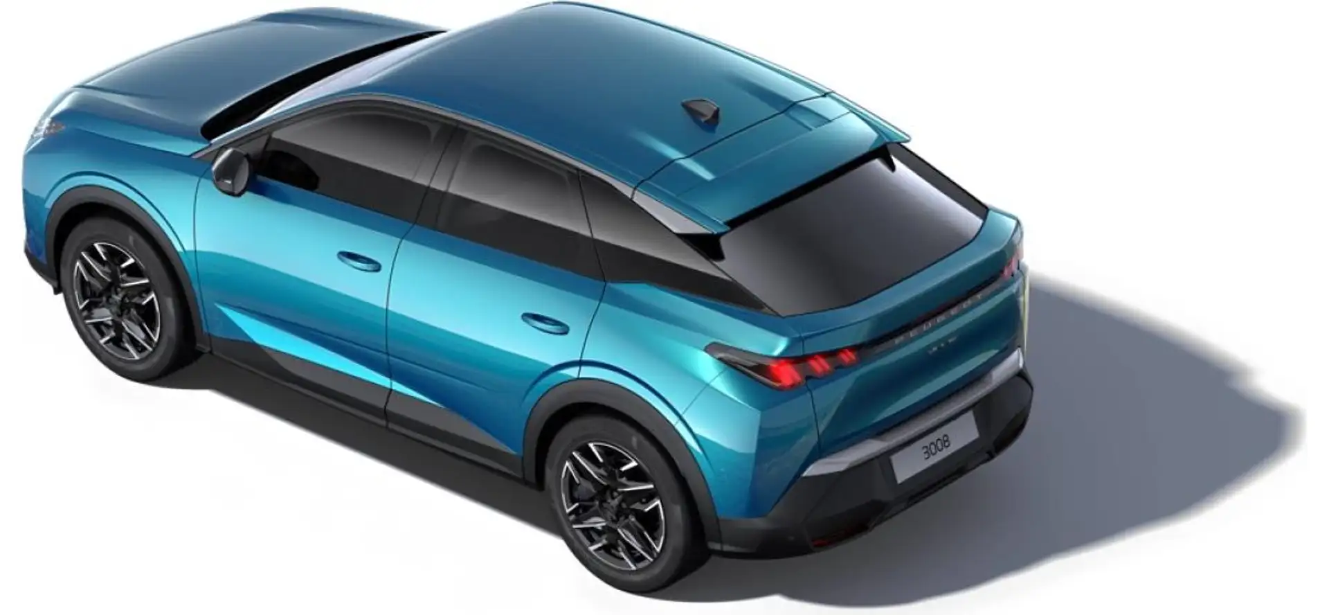 Peugeot 3008 Hybrid 145 e-DSC6 Allure Blau - 2