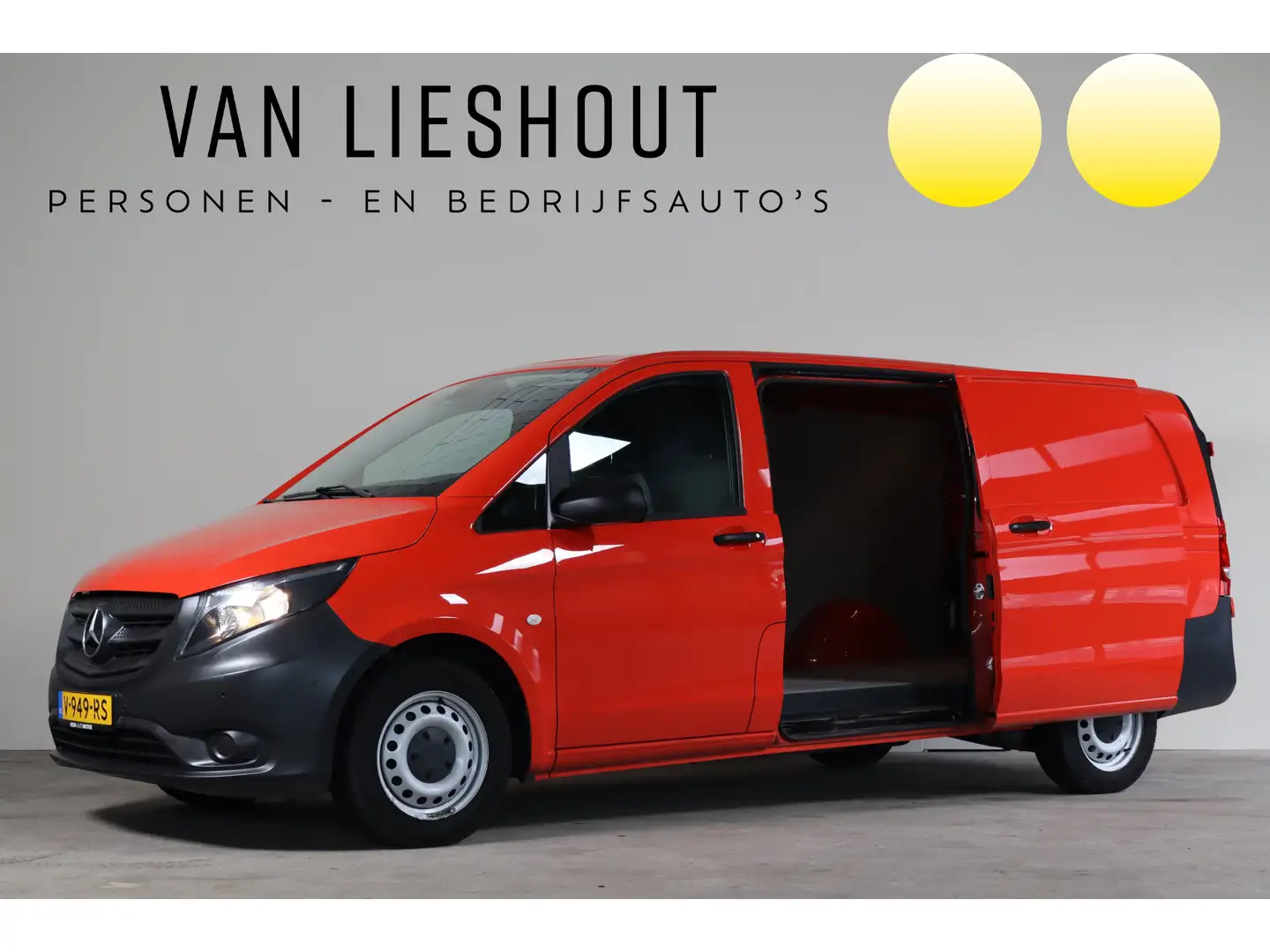 Mercedes-Benz Vito BPM VRIJ!! 114 CDI Extra Lang Camera I Climate I N Rojo - 1