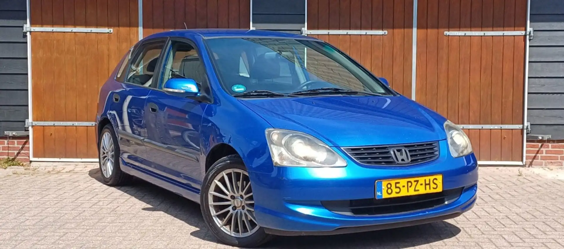 Honda Civic 1.4i LS, Airco, Trekhaak, Nieuwe APK Blau - 1