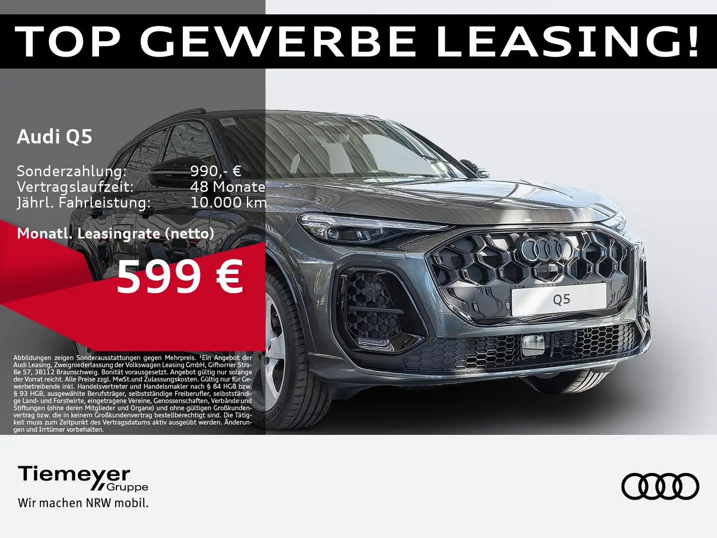 Audi Q5 TFSI Q S LINE TECH PLUS MEMORY AKUSTIK Grau - 1