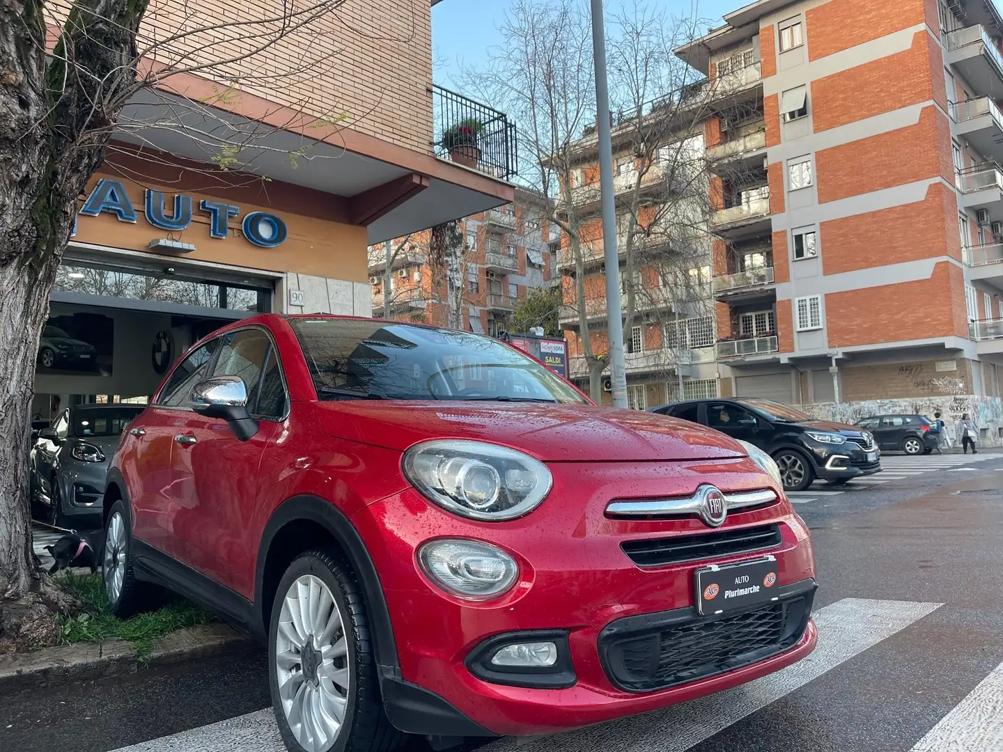 Fiat 500X 1.6 mjt 120cv lounge Rosso - 1